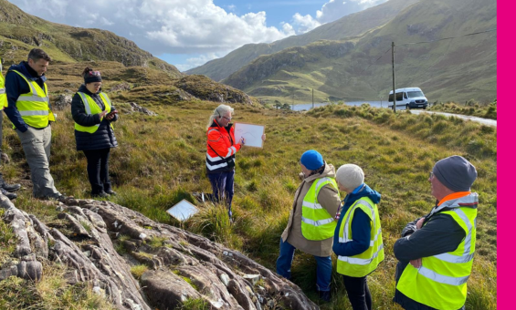 students on field trip