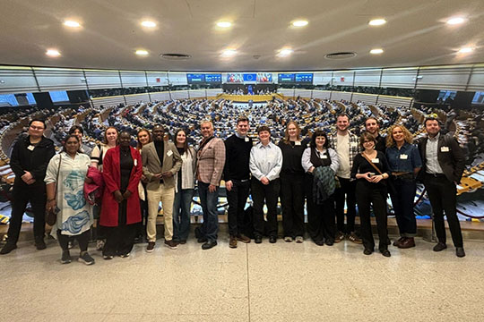 Group photo of class