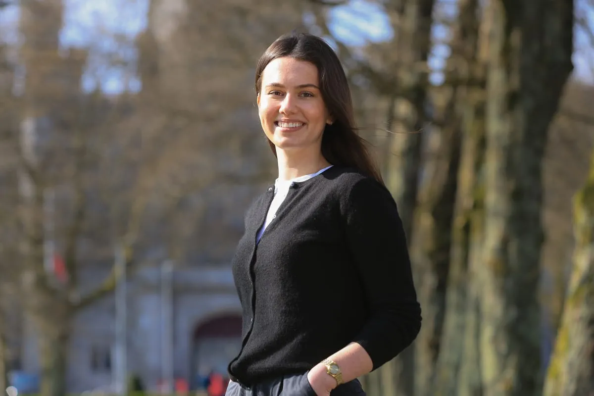 University of Galway student