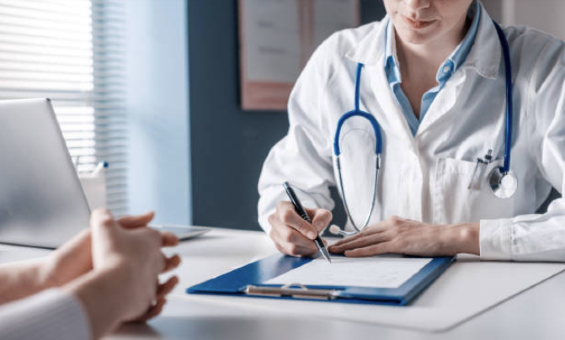 Doctor and Patient checkup