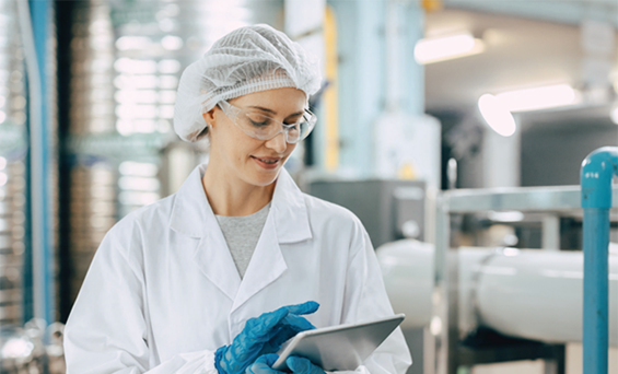 Safety Officer with clip board