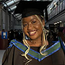 Student at graduation