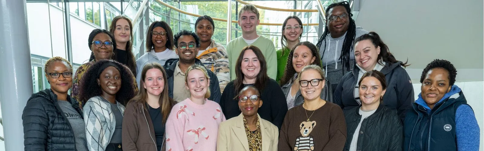 A group shot of all the classmates